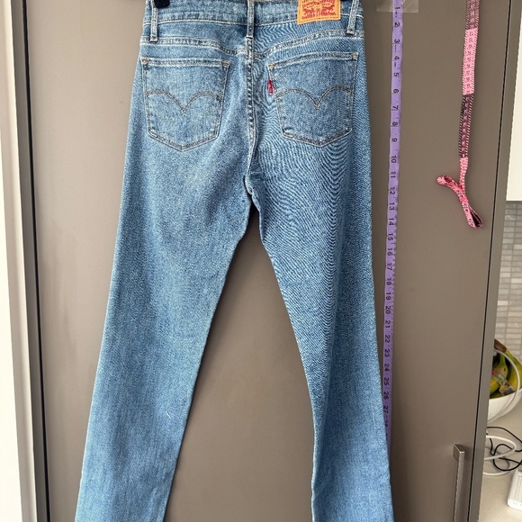 NWOT Levi's 712 Slim Size 26 Blue Wave Light - Blue - Picture 10 of 10